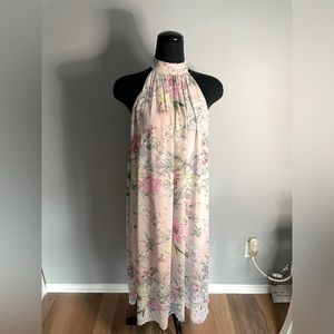 H&M halter floral dress size 6